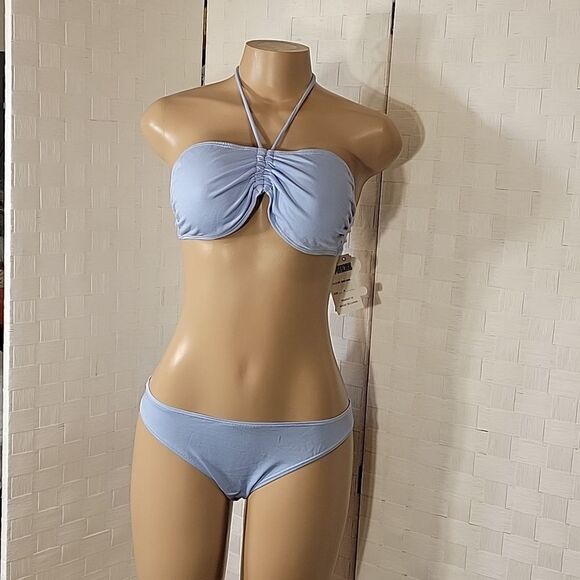 BRAND NEW ON-SHORE 2-PIECE SILKY MATERIALS WOMEN"S BIKINI SWIMSUITS - Picture 4 of 13